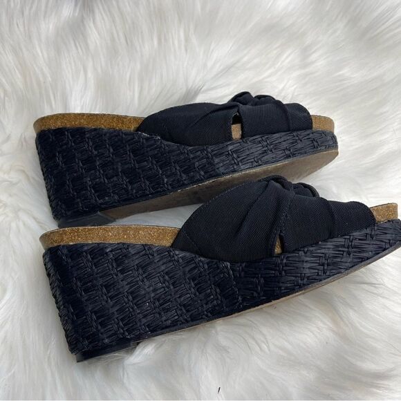 Donald J. Pliner Bridey Woven Wedge Sandal 8 - Picture 5 of 8
